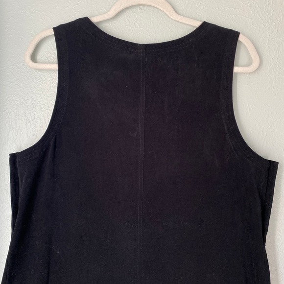 Vintage Talbots Black Jumper Dress Midi Length Modest Women's Size S - Picture 8 of 8